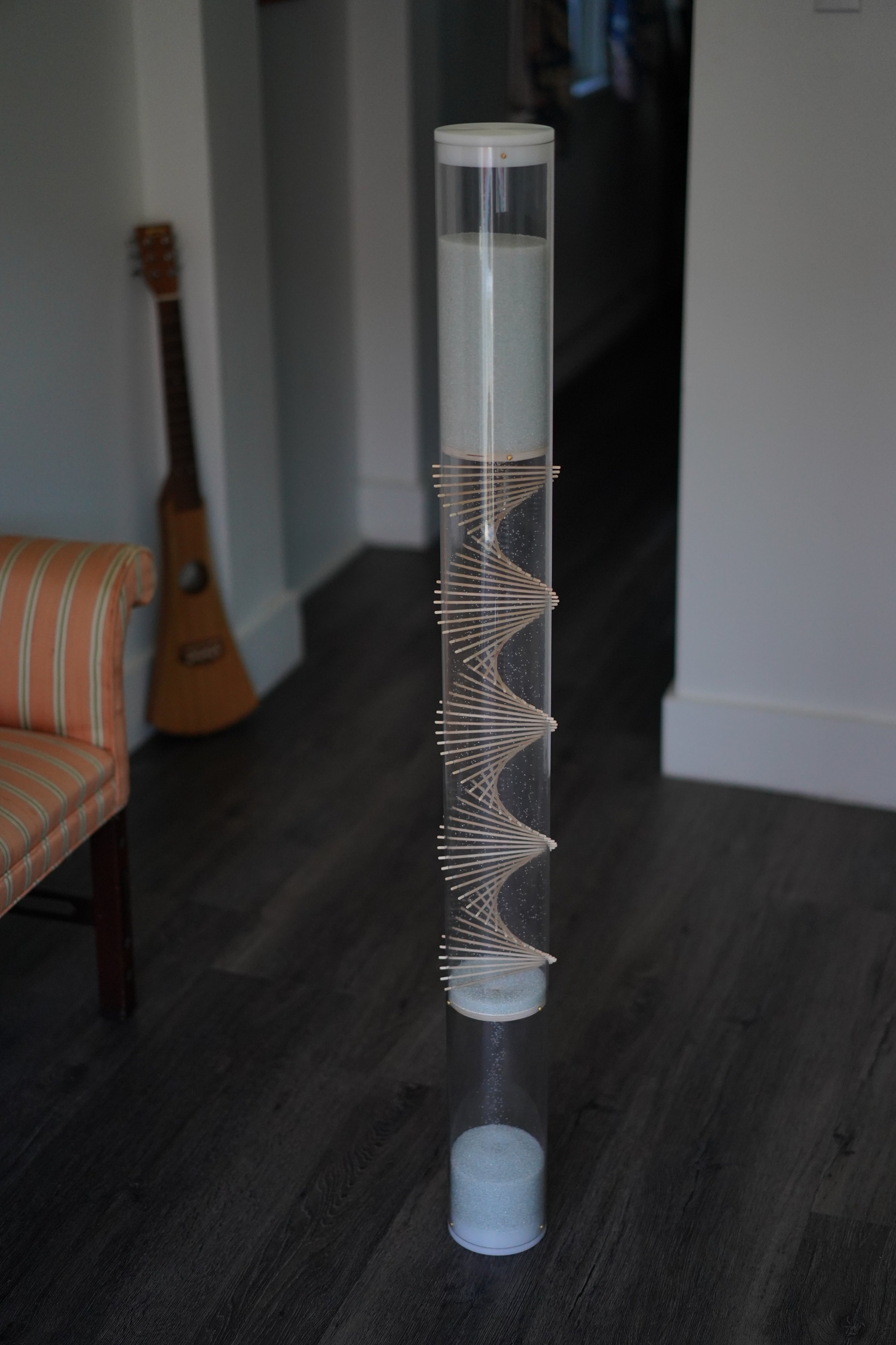 Extra Large Spiral Sounds® Rainstick – Glass Microbeads – Medium Rain Sound — image 9