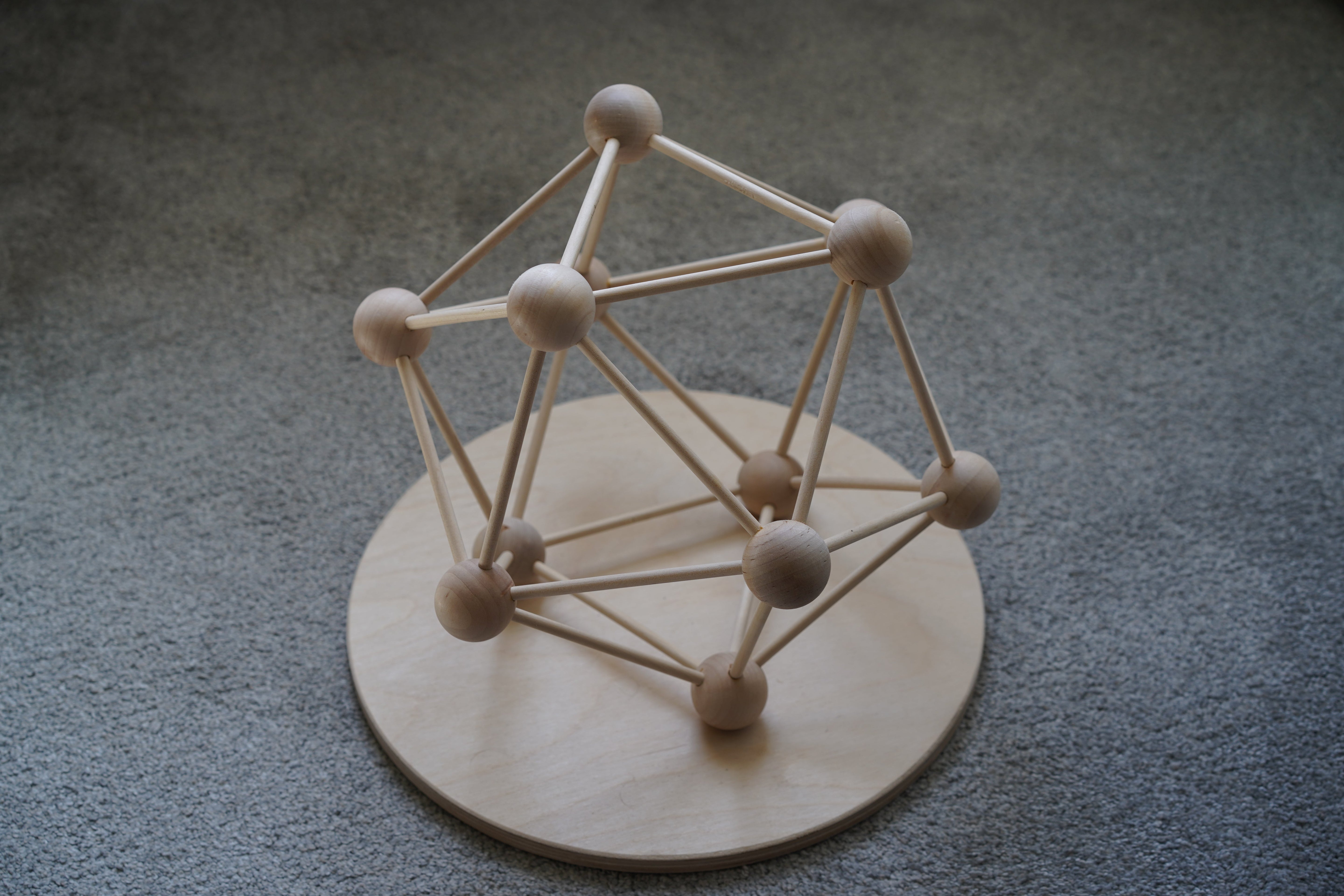Large Geometric Stand – Twenty Planes — image 2