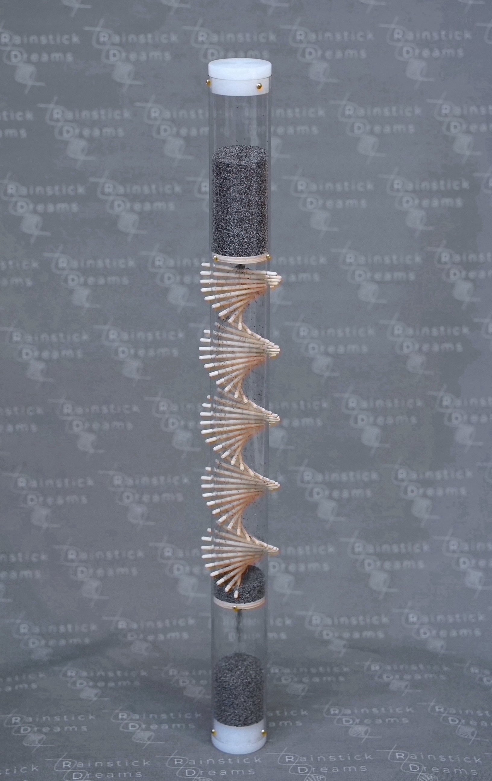 Small Spiral Sounds® Rainstick – Poppy Seed – Softest Sound — image 8