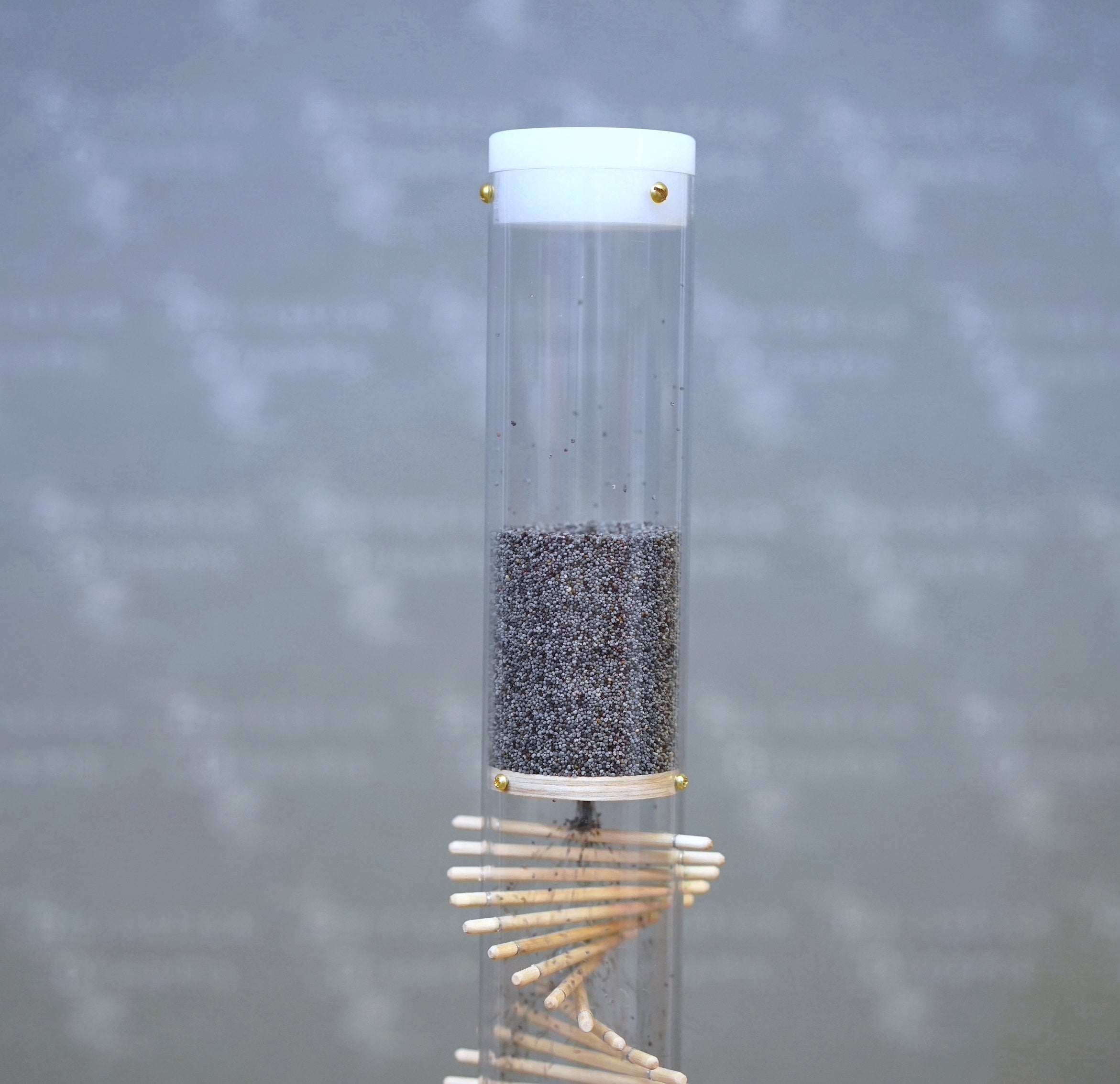 Small Spiral Sounds® Rainstick – Poppy Seed – Softest Sound — image 4