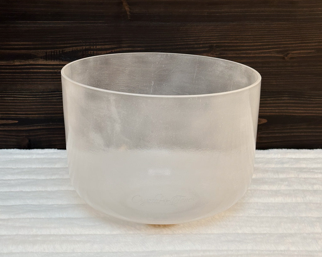 12" F#-50 Great Salt Lake Salt Crystal Tones® Alchemy Singing Bowl