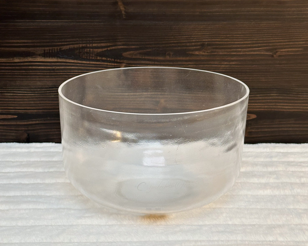 12" G+40 Tesseract Salt Transcendent Crystal Tones® Alchemy Singing Bowl