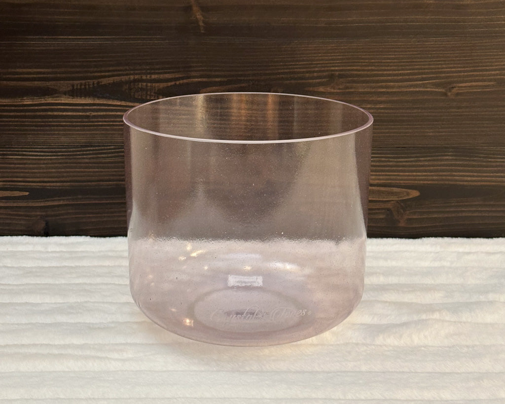 10" G#-45 Lavender Aura Gold Crystal Tones® Alchemy Singing Bowl