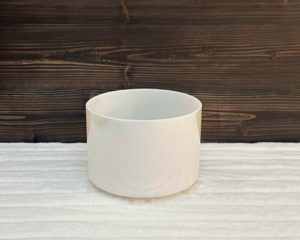 8" G-35 Mother of Platinum Crystal Tones® Alchemy Singing Bowl