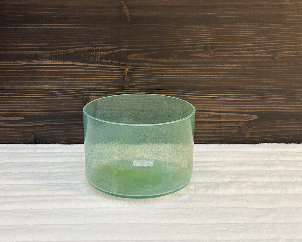 8" A#-40 Peridot Crystal Tones® Alchemy Singing Bowl