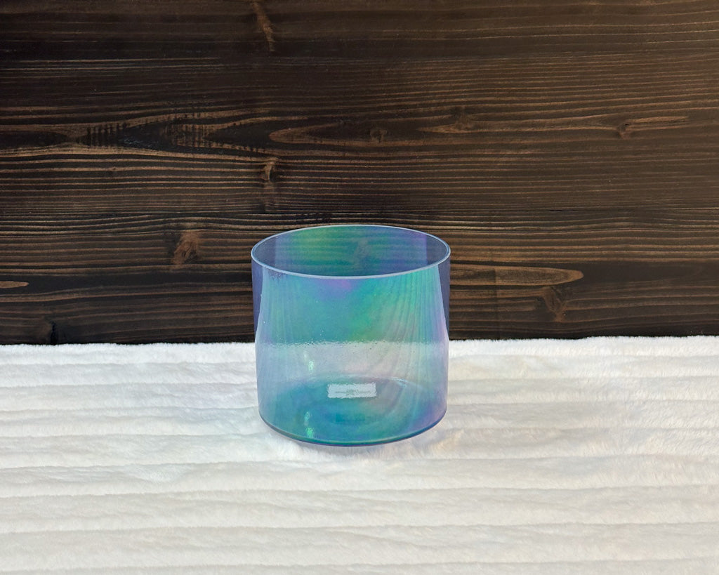 6" G+40 Indigo, Platinum Crystal Tones® Alchemy Singing Bowl