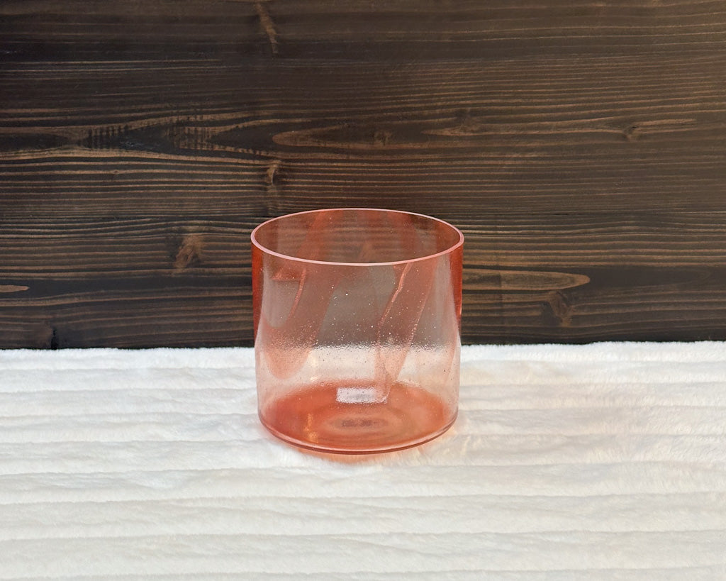 6" F#-20 Rhodochrosite Crystal Tones® Alchemy Singing Bowl