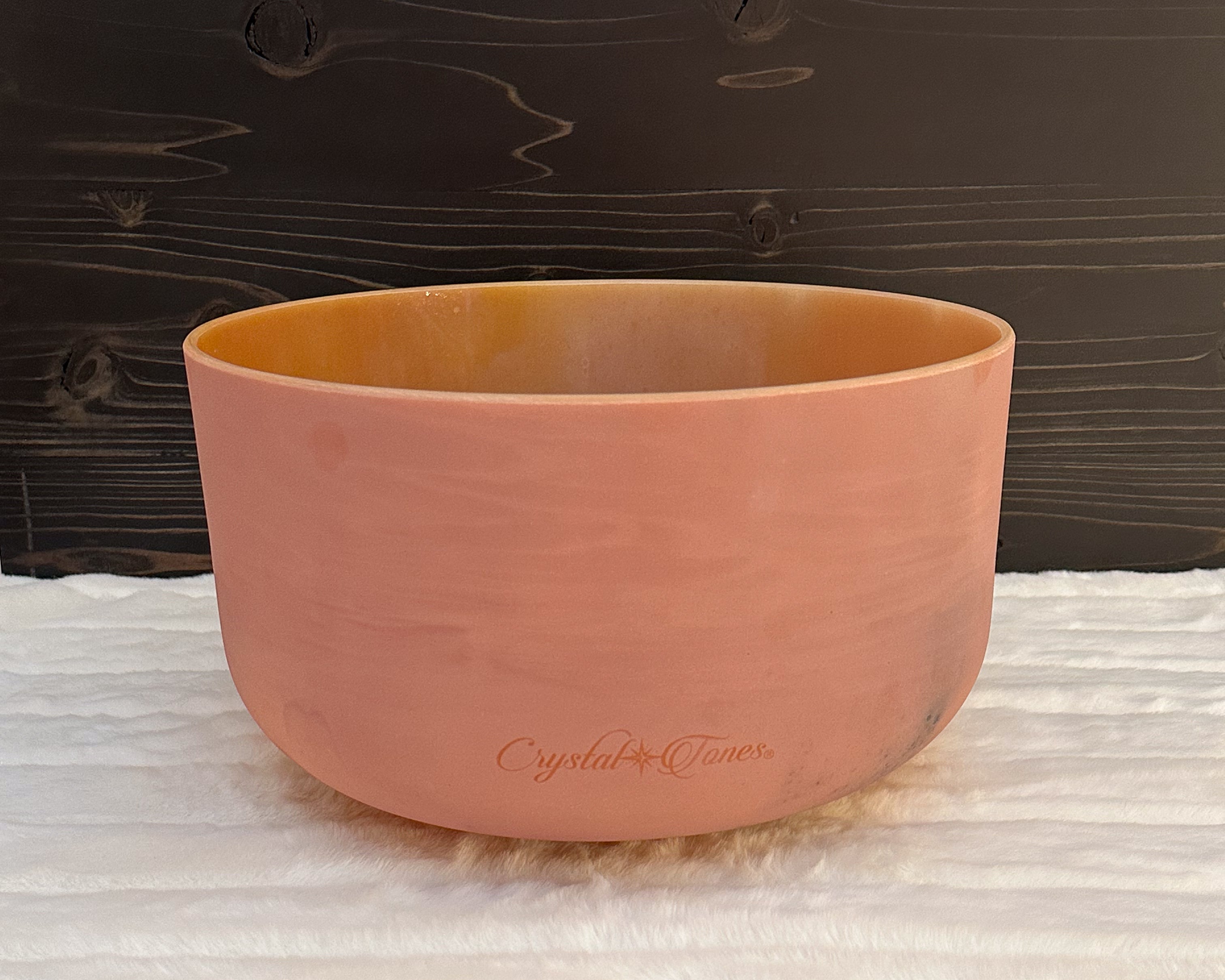 12" A-5 Indian Pipestone, Palladium (Inside) Bowl Crystal Tones® Alchemy Singing Bowl