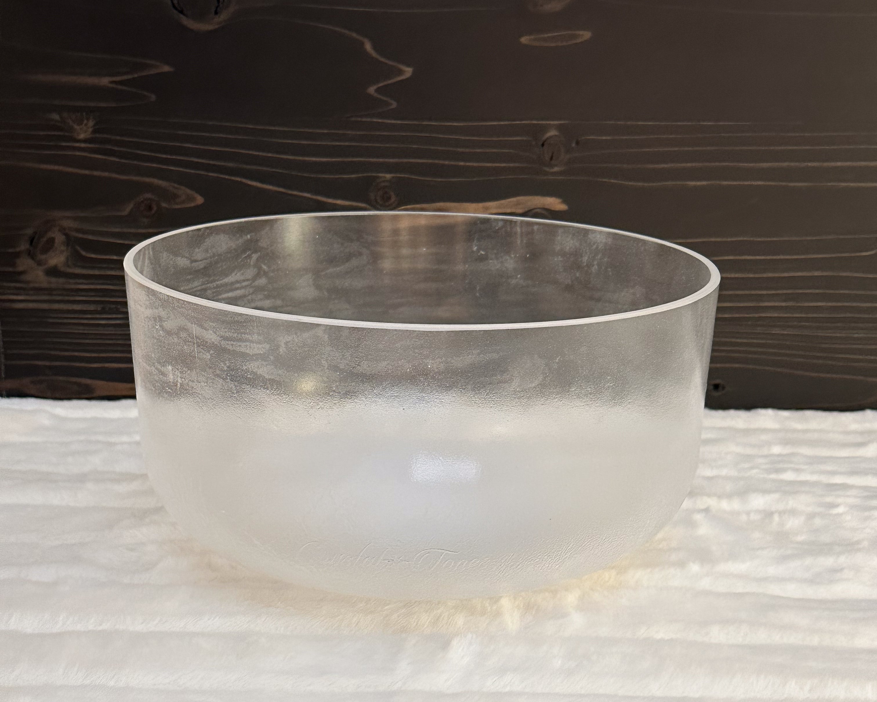 12" C#+20 Dead Sea Salt Bowl Crystal Tones® Alchemy Singing Bowl