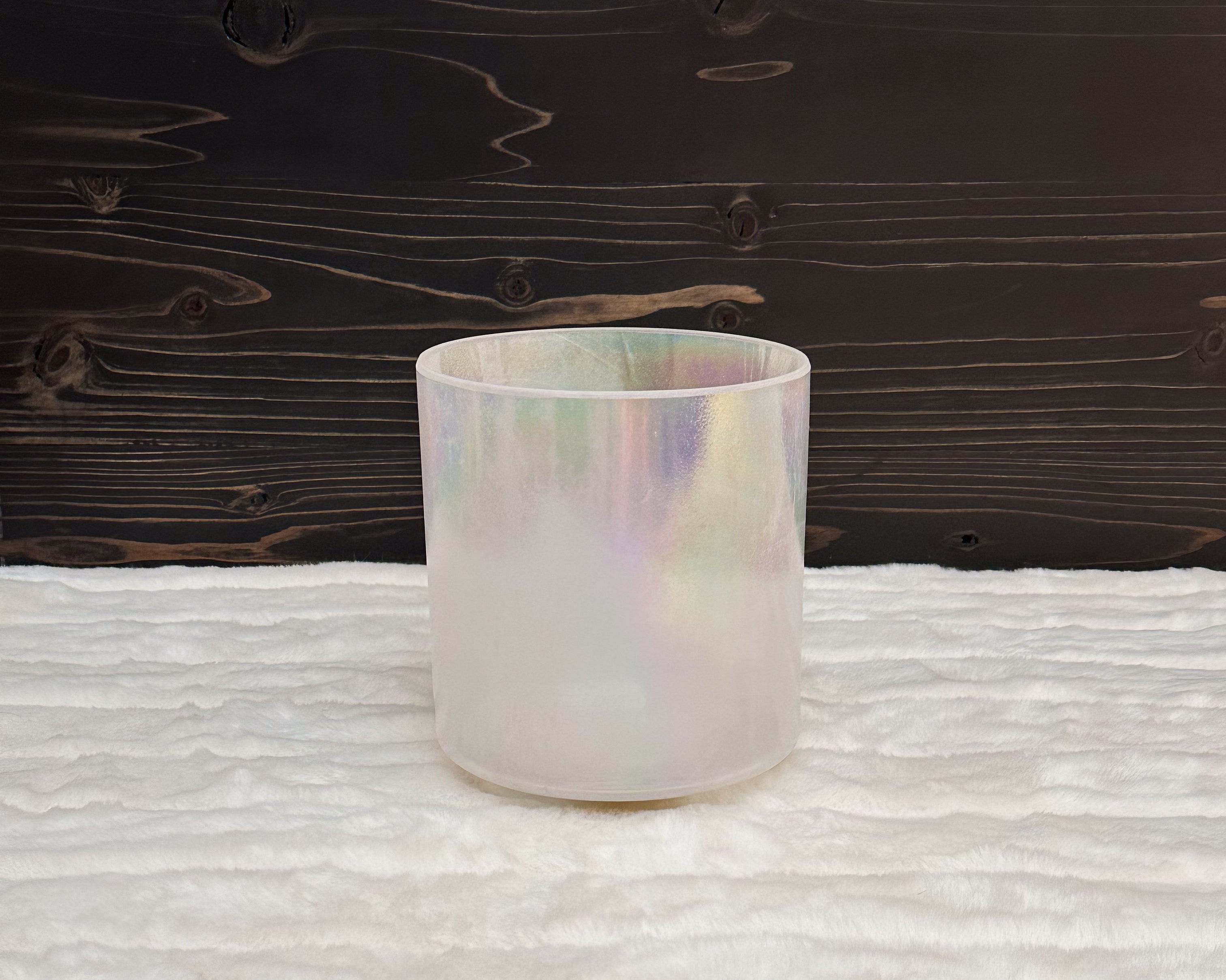 6" G#+15 Great Salt Lake Salt, Platinum Bowl Crystal Tones® Alchemy Singing Bowl