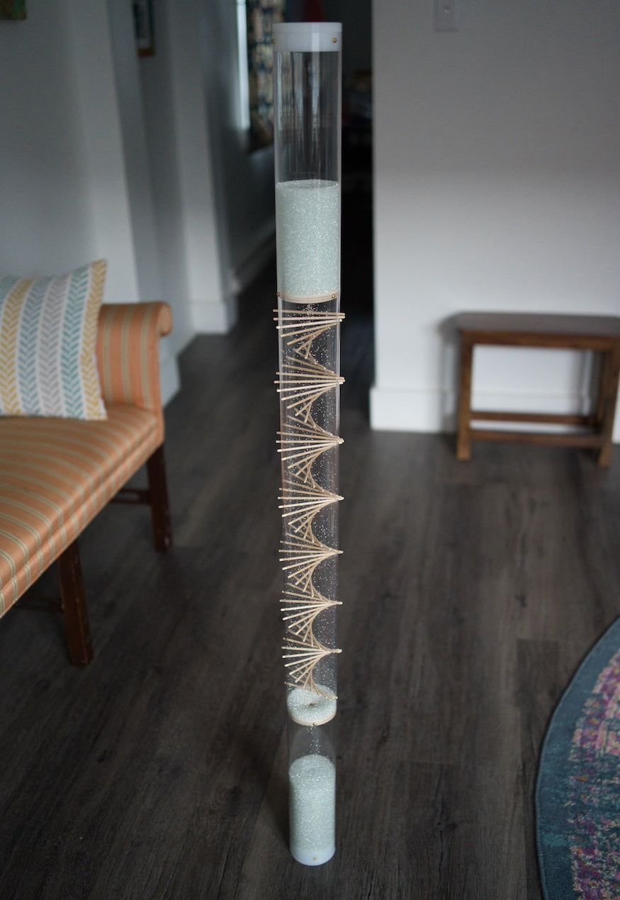 Large Spiral Sounds® Rainstick – Glass Microbeads – Medium Rain Sound — image 9