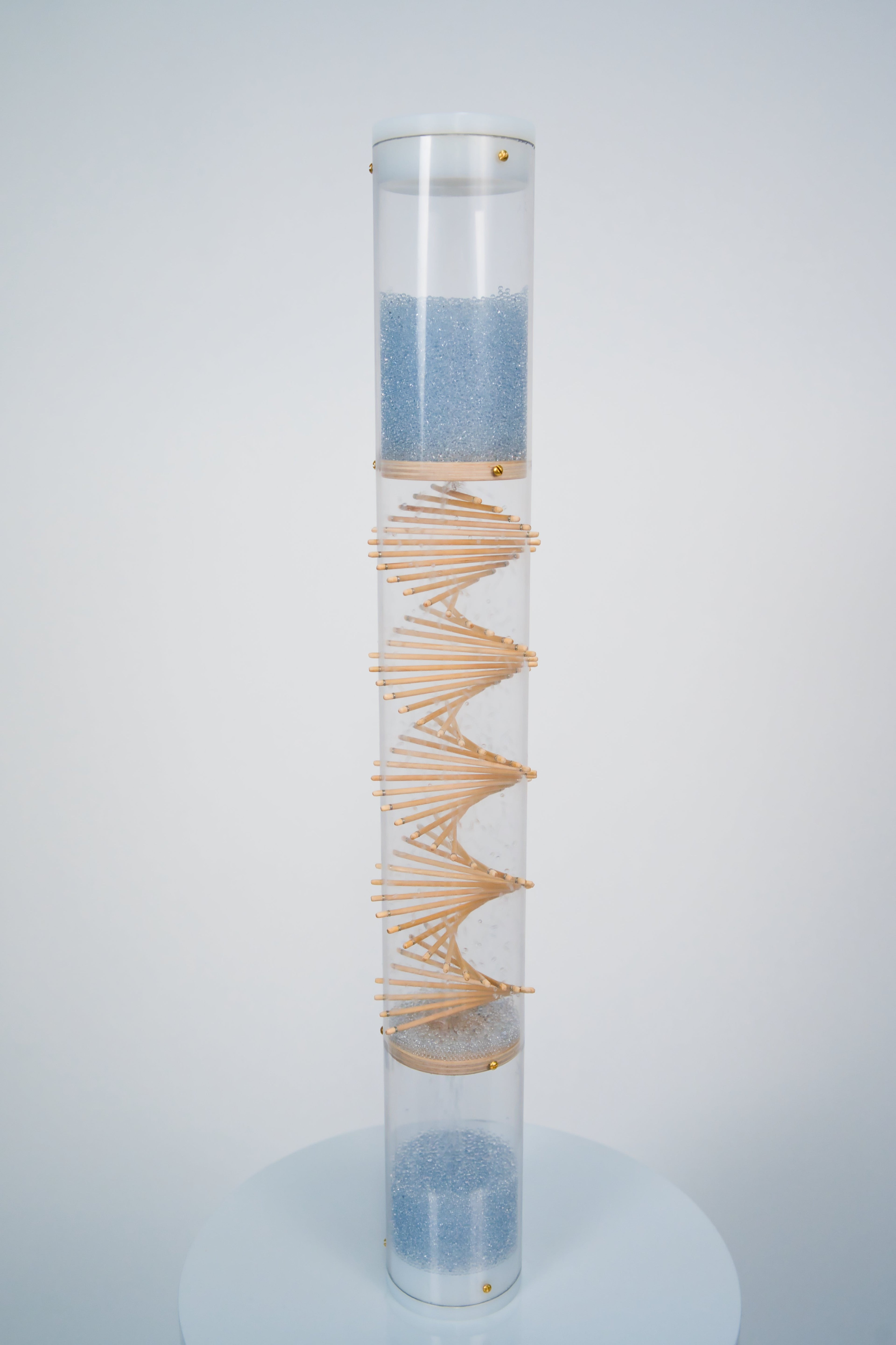 Midway Spiral Sounds® Rainstick – Crystalline Glass Beads – Loud Rain Sound — image 3