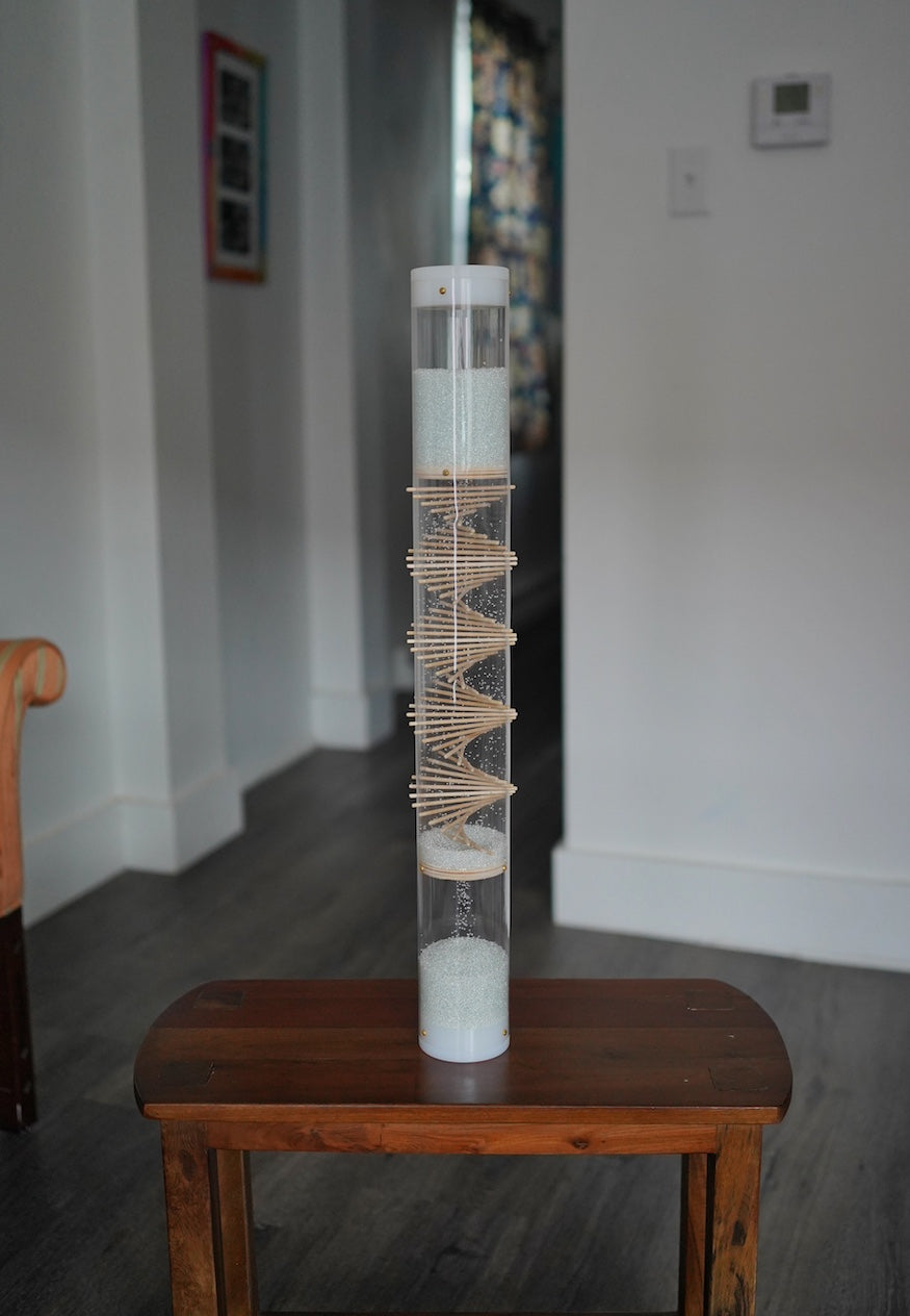 Midway Spiral Sounds® Rainstick – Glass Microbeads – Medium Rain Sound — image 6