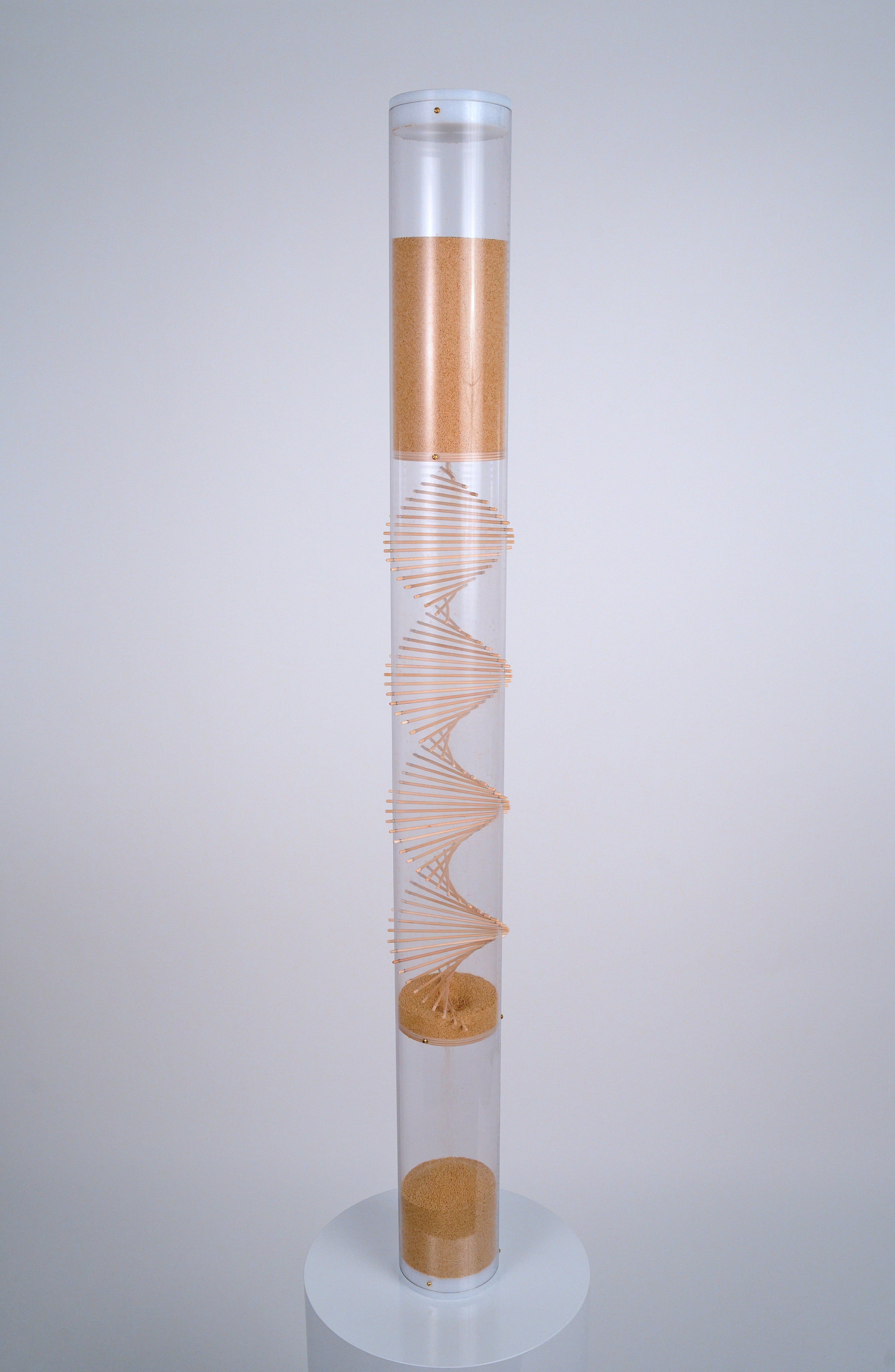 Extra Large Spiral Sounds® Rainstick – Amaranth – Gentle Sound — image 3