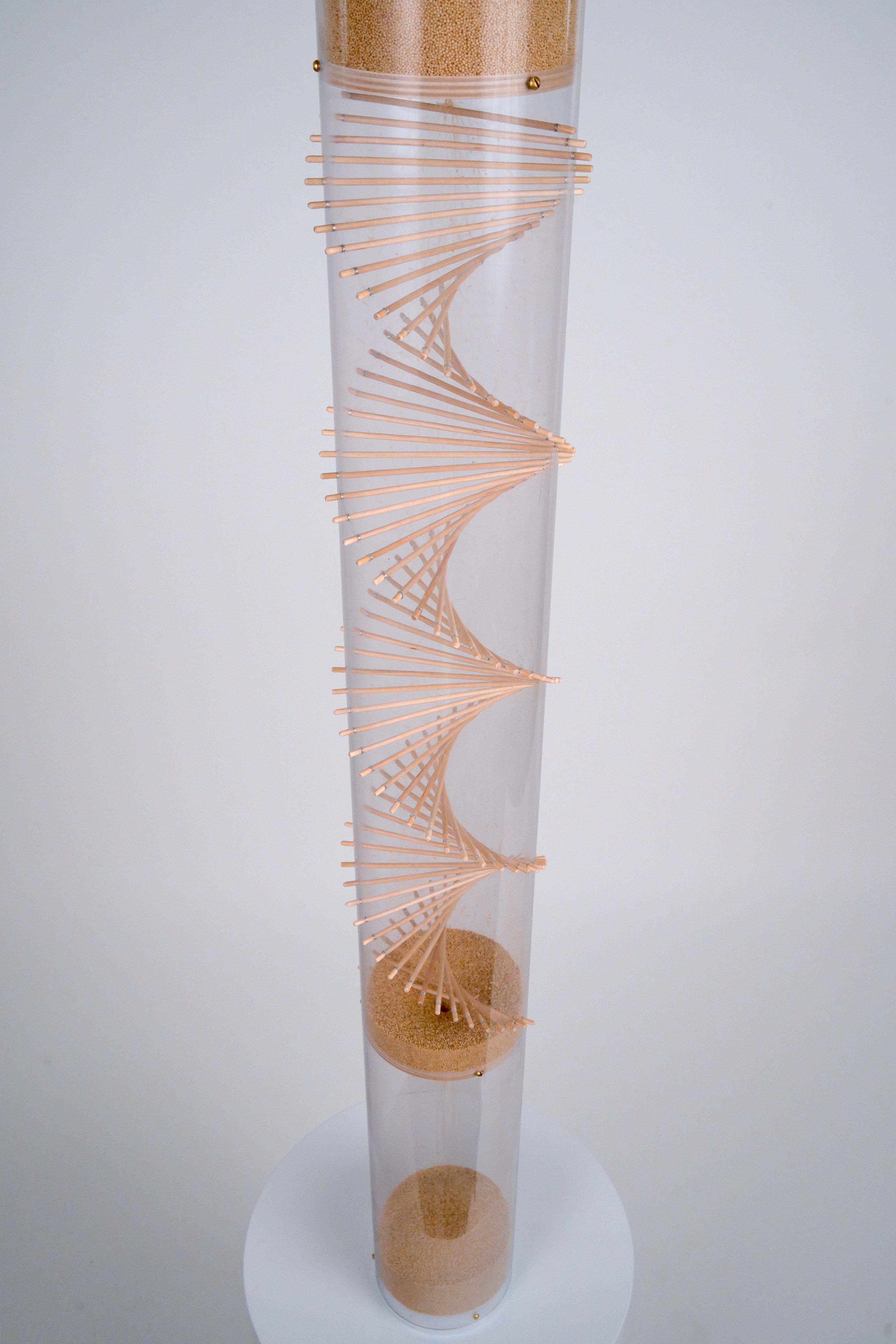Extra Large Spiral Sounds® Rainstick – Amaranth – Gentle Sound — image 4