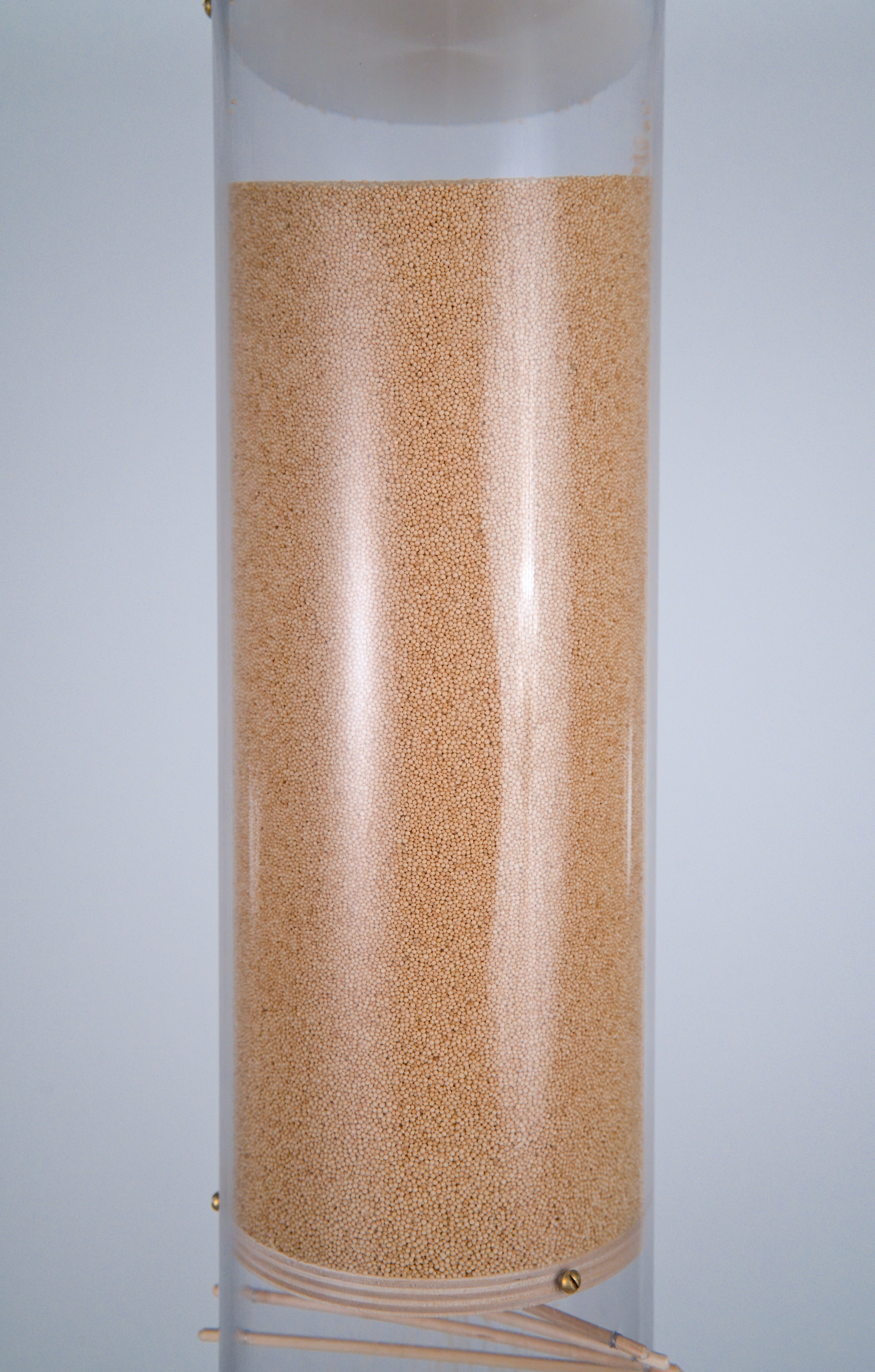 Extra Large Spiral Sounds® Rainstick – Amaranth – Gentle Sound — image 6
