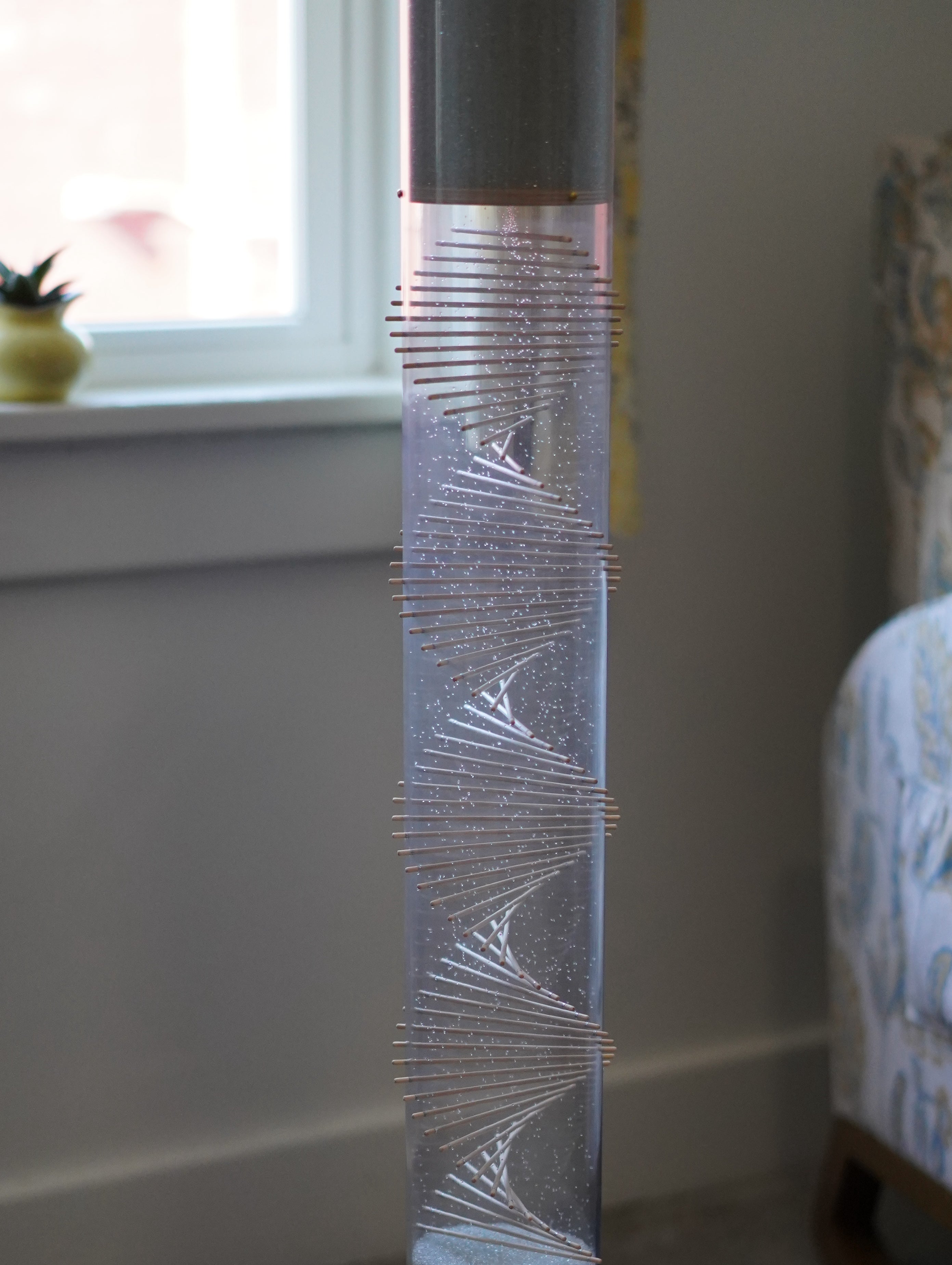 Extra Large Spiral Sounds® Rainstick – Glass Microbeads – Medium Rain Sound — image 8