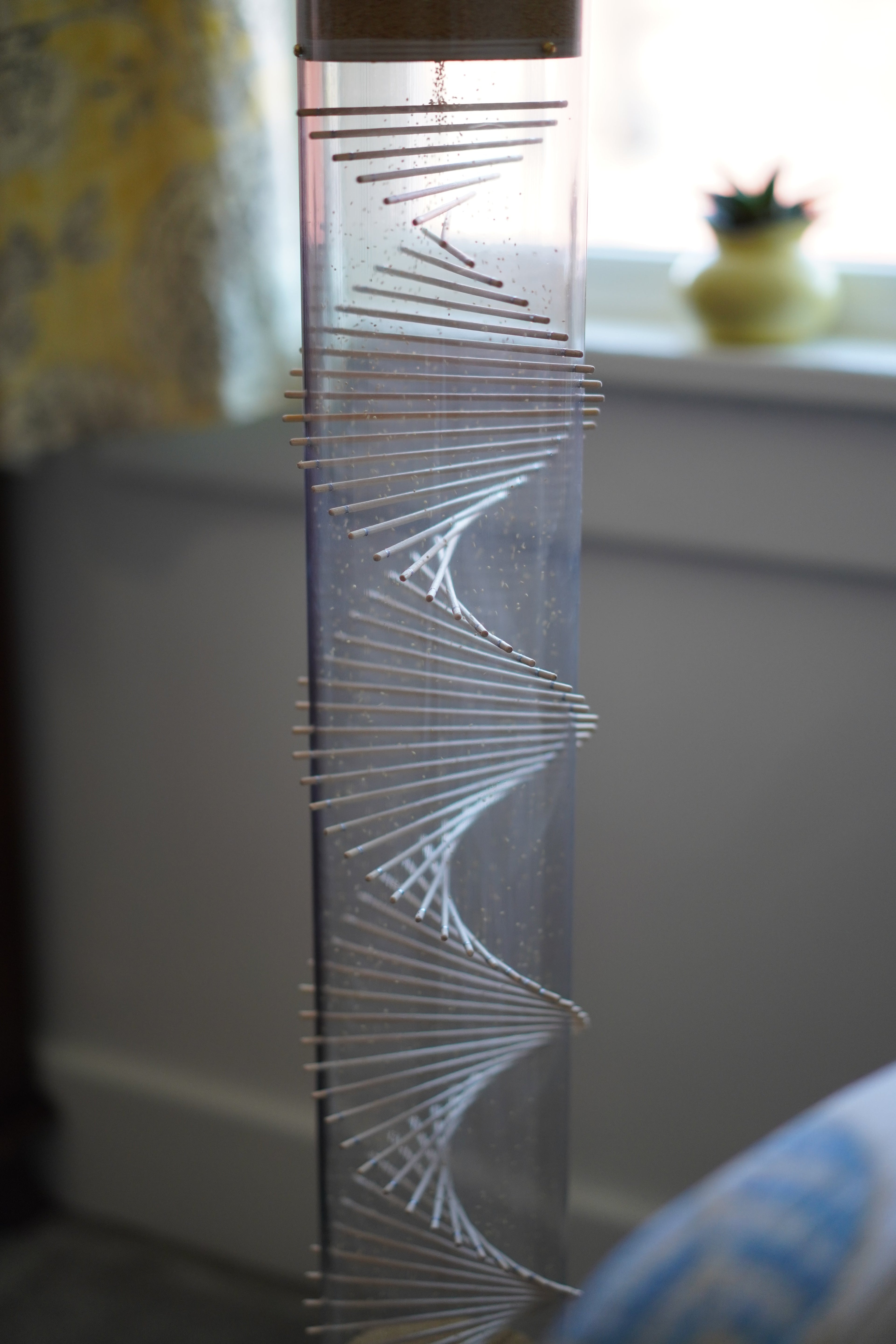 Extra Large Spiral Sounds® Rainstick – Amaranth – Gentle Sound — image 11