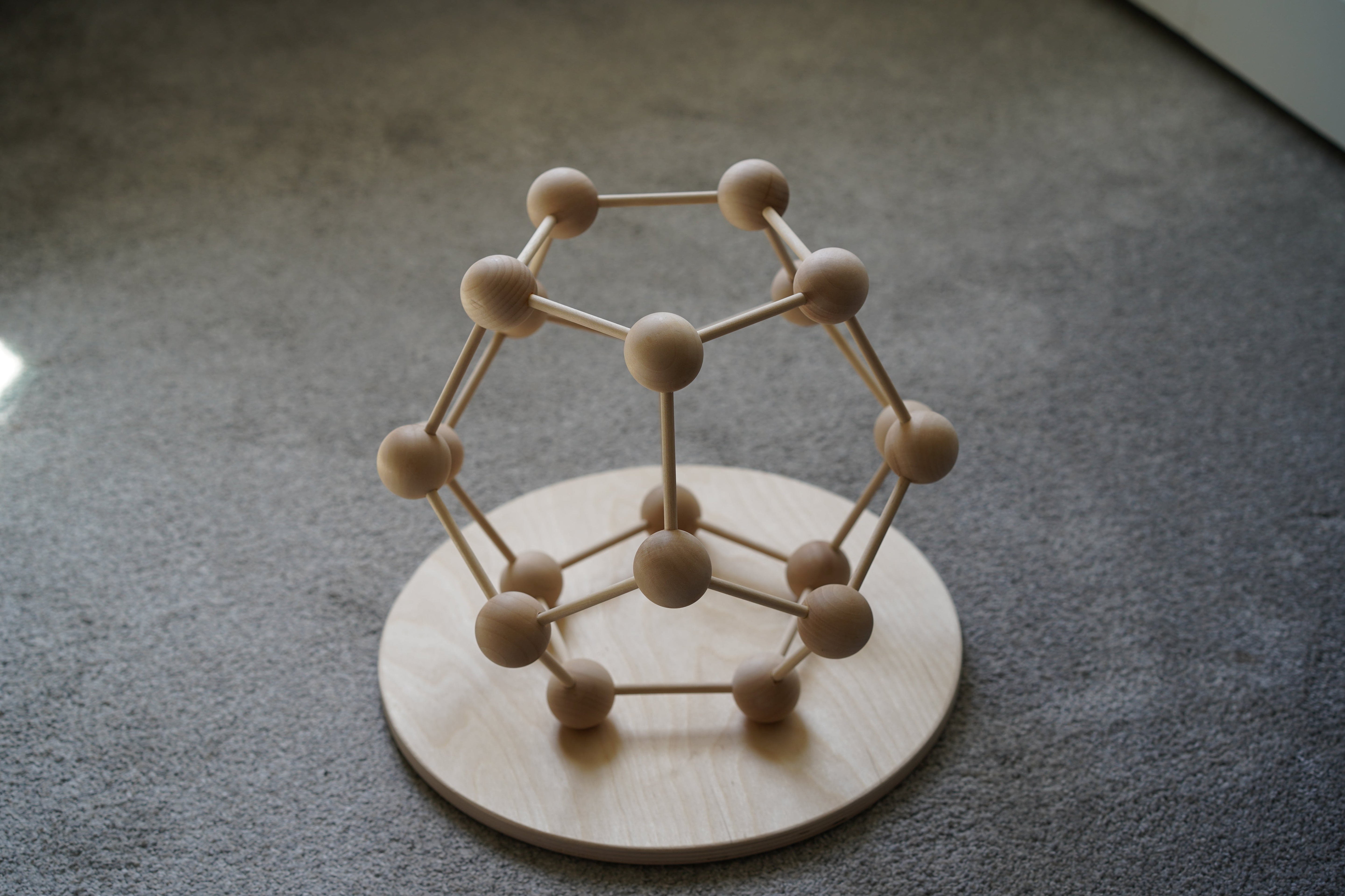 Extra Large Geometric Stand – Twelve Planes — image 1