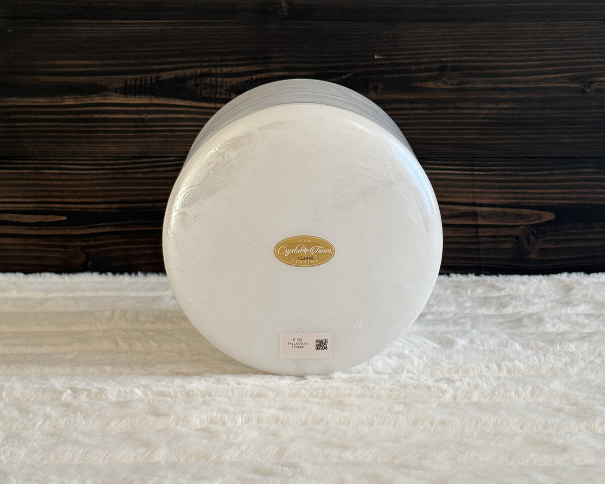 8" D0 Palladium Bowl, Crystal Tones® Alchemy Crystal Singing Bowls®