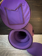 9” Double Stack Purple Ballistic Case by Crystal Tones®, Crystal Tones® Alchemy Crystal Singing Bowls®