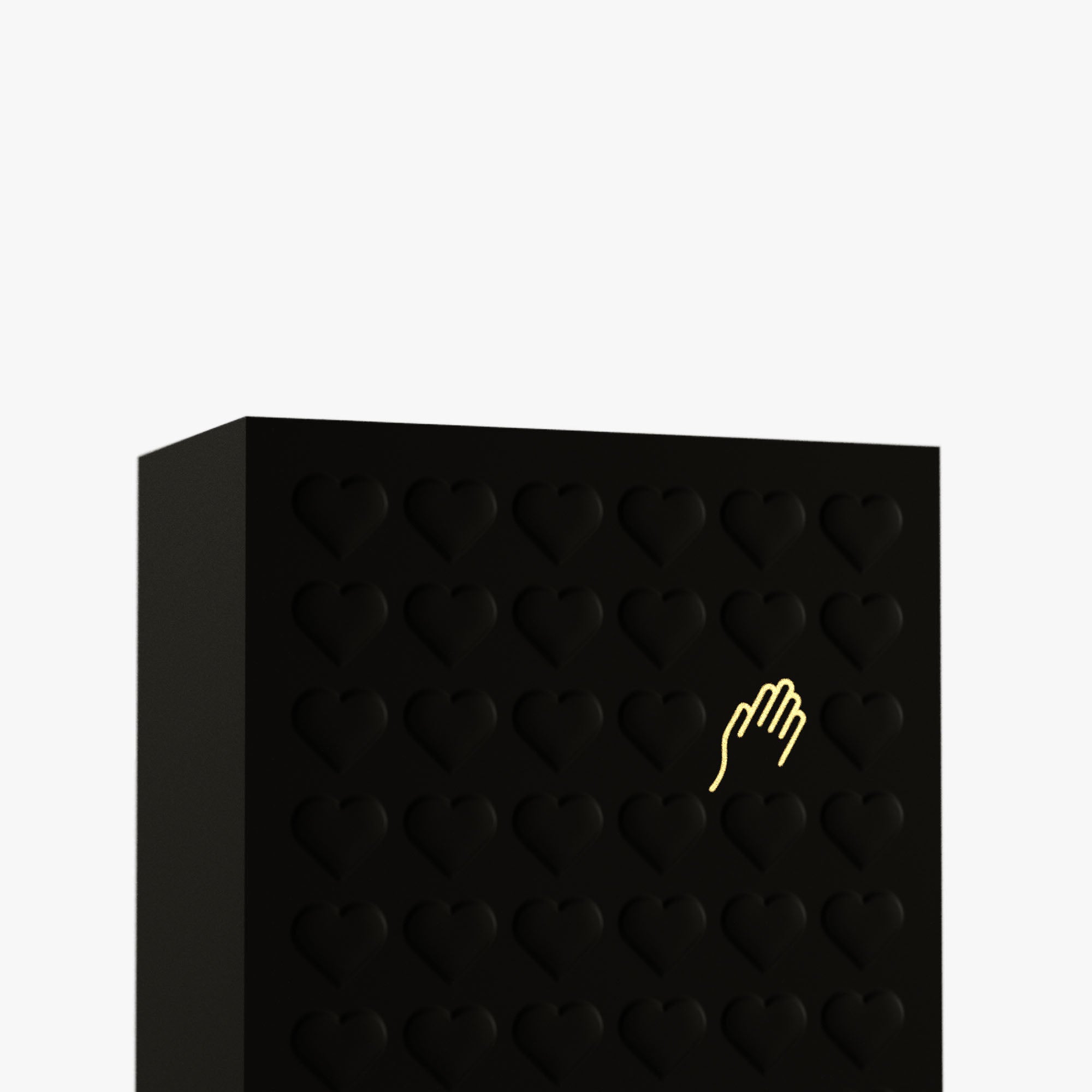 Close-up of the Arcana Cordis box