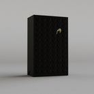 Arcana Cordis black box with embossed heart pattern and gold hand-on-heart emblem
