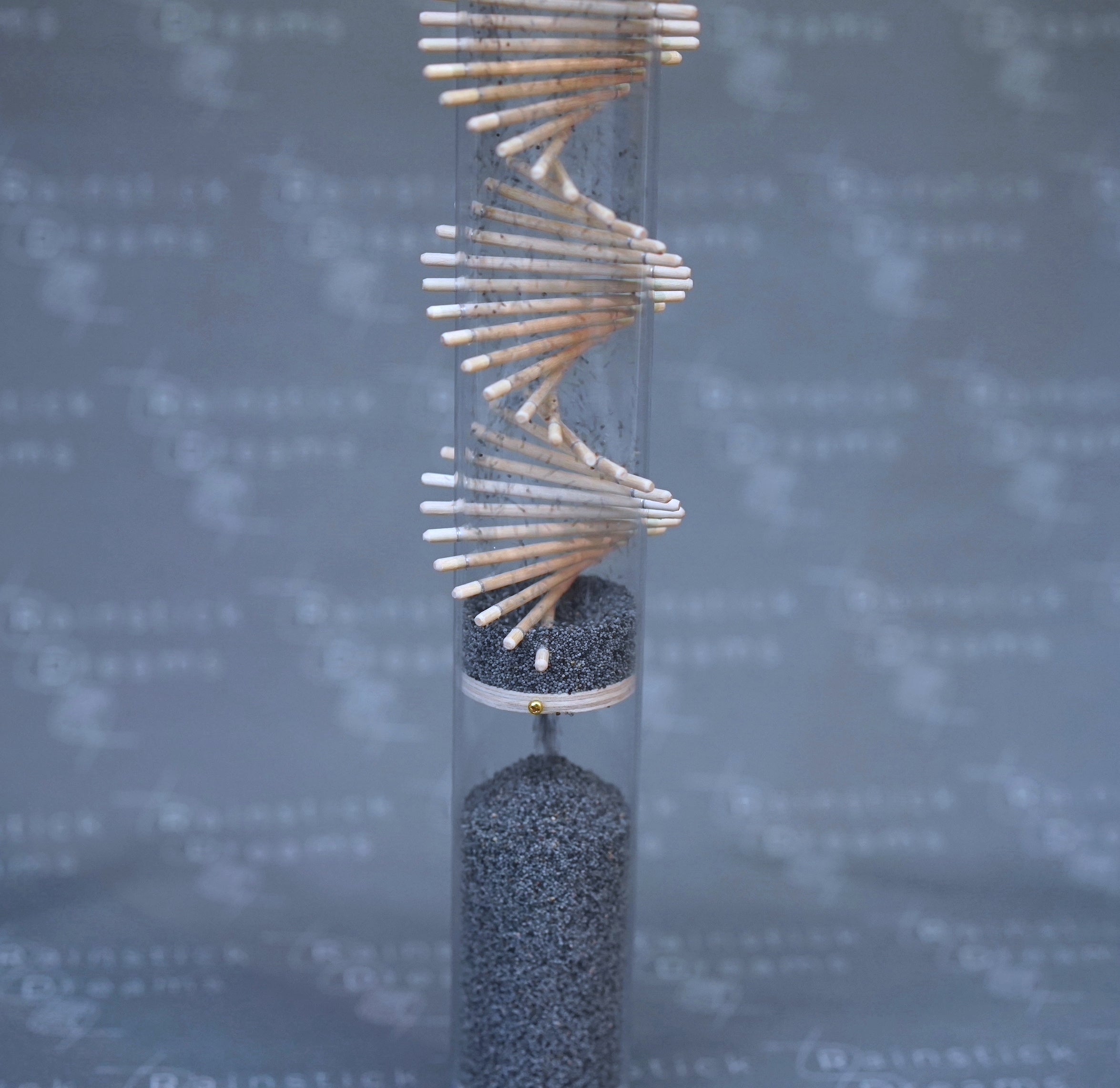 Small Spiral Sounds® Rainstick – Poppy Seed – Softest Sound — image 2