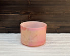 8" A#-25 Rose Quartz, Platinum Crystal Tones® Alchemy Singing Bowl