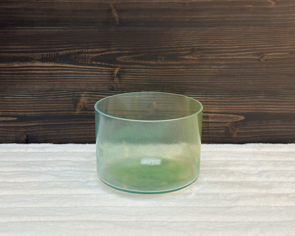 8" G#-15 Peridot Crystal Tones® Alchemy Singing Bowl