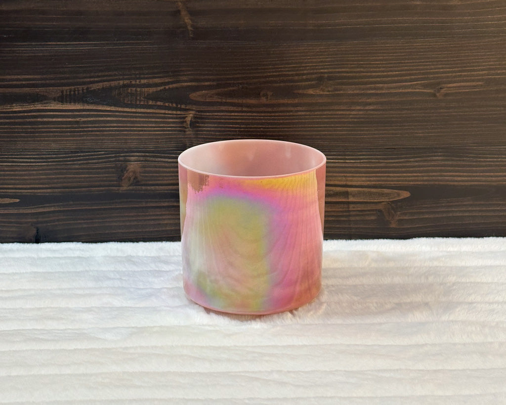 6" G#-45 Ruby, Platinum Crystal Tones® Alchemy Singing Bowl