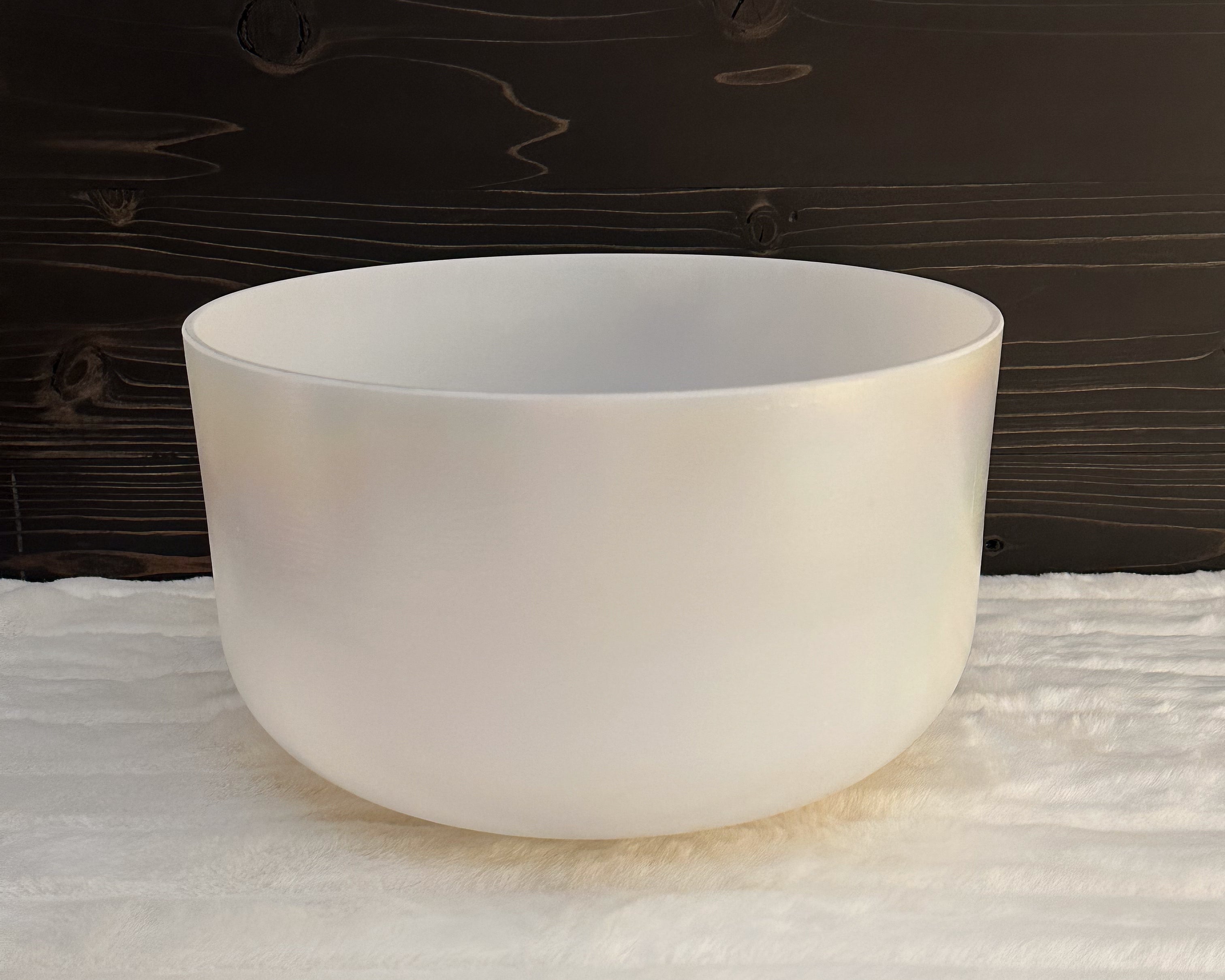 12" F#-35 Mother Of Platinum Bowl Crystal Tones® Alchemy Singing Bowl