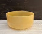 12" C-15 White Alchemy Gold, Palladium (Inside) Bowl Crystal Tones® Alchemy Singing Bowl