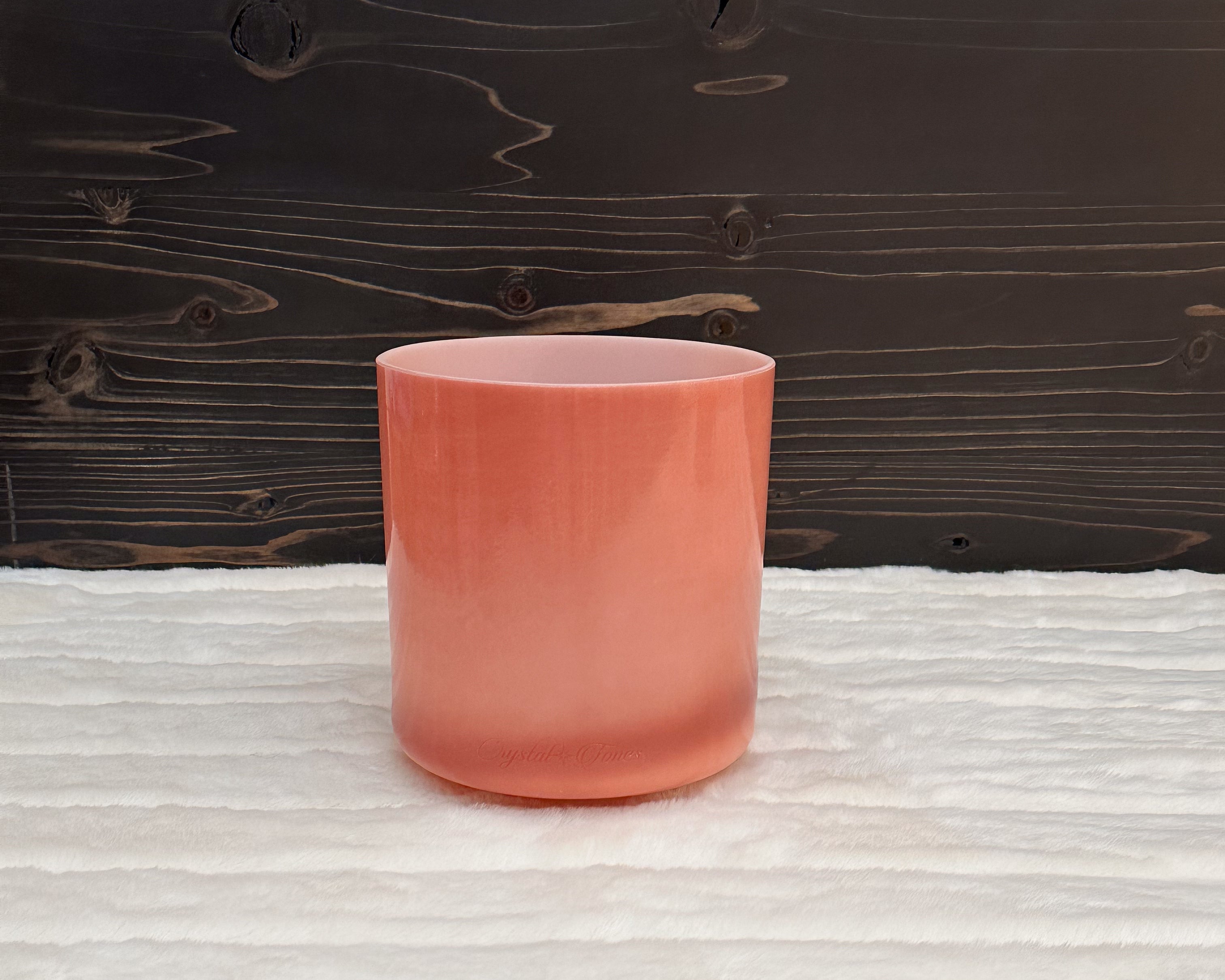 6" G-5 Rose Quartz Bowl  Crystal Tones® Alchemy Singing Bowl