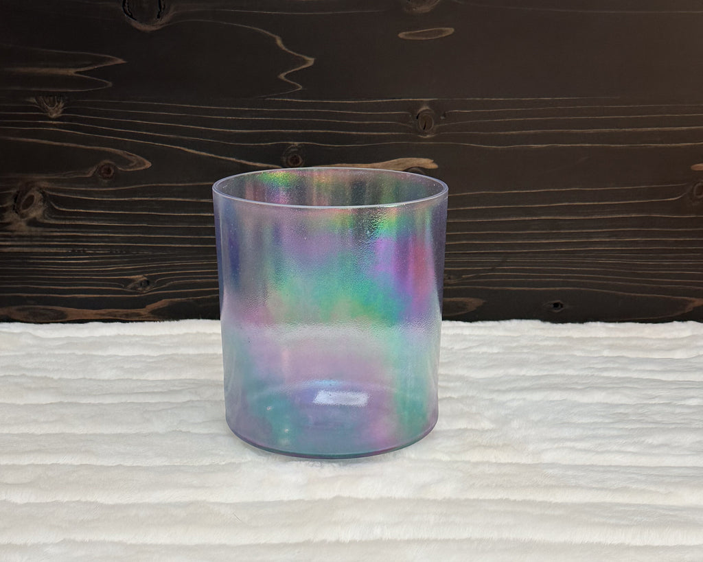7" G-10 Platinum, Androgynous Indium (Inside) Bowl Crystal Tones® Alchemy Singing Bowl