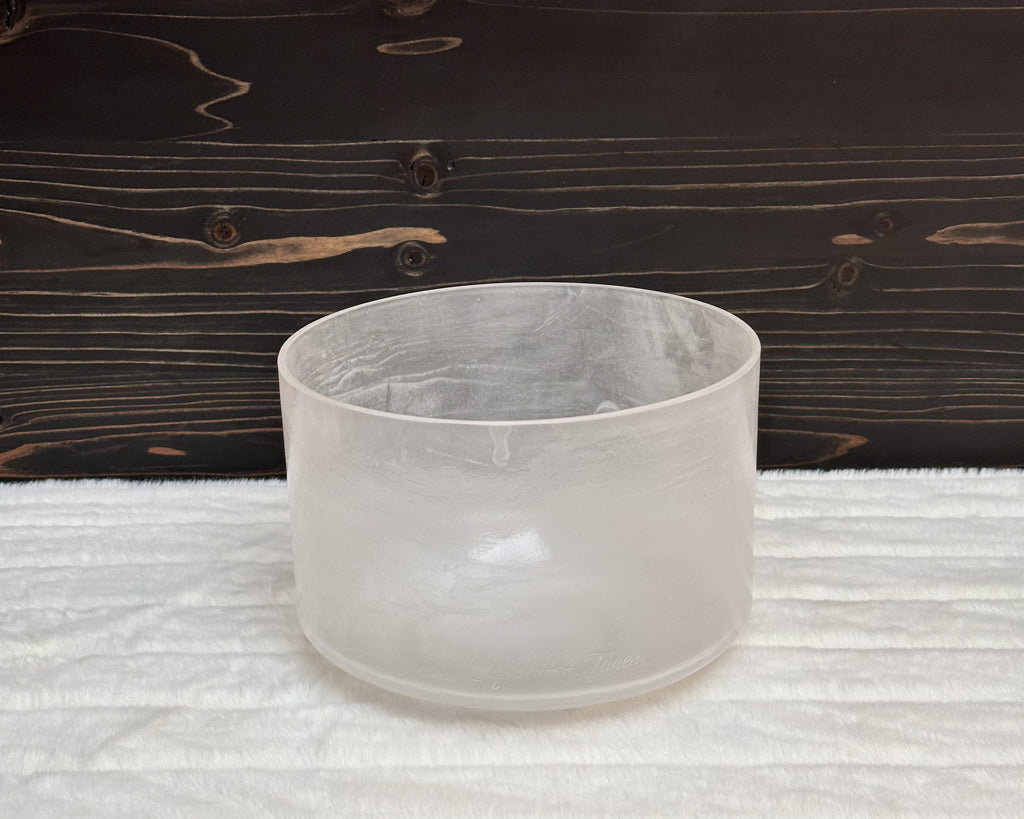 9" D#+40 Dead Sea Salt Crystal Tones® Alchemy Singing Bowl