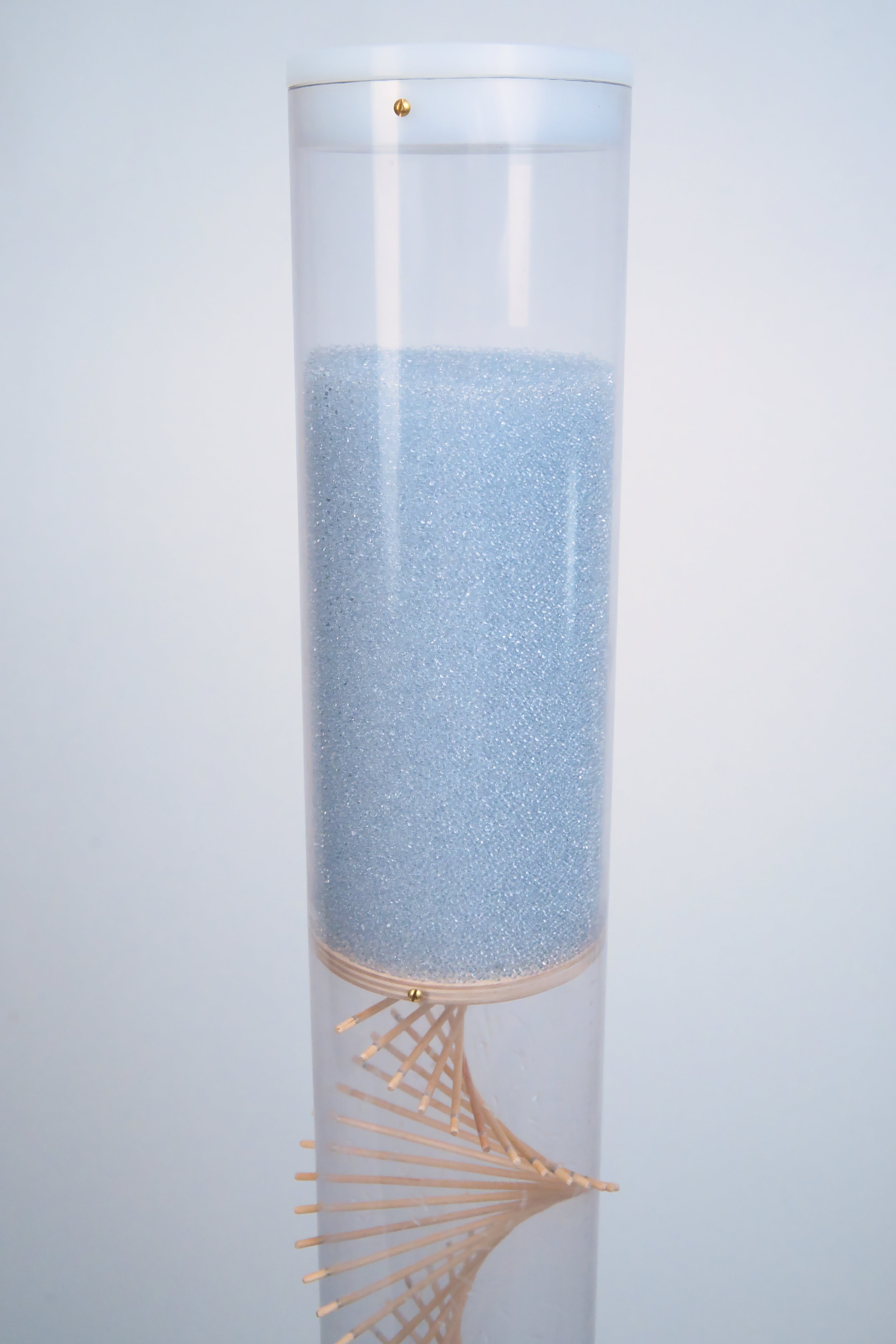 Extra Large Spiral Sounds® Rainstick – Crystalline Glass Beads – Loud Rain Sound — image 5