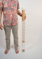 Large Spiral Sounds® Rainstick – Amaranth – Gentle Sound — image 1