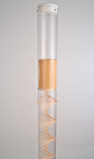 Large Spiral Sounds® Rainstick – Amaranth – Gentle Sound — image 3