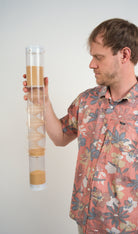Midway Spiral Sounds® Rainstick – Amaranth – Gentle Sound — image 1