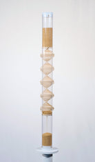 Small Spiral Sounds® Rainstick – Amaranth – Gentle Sound — image 6