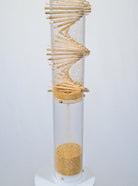 Small Spiral Sounds® Rainstick – Amaranth – Gentle Sound — image 2