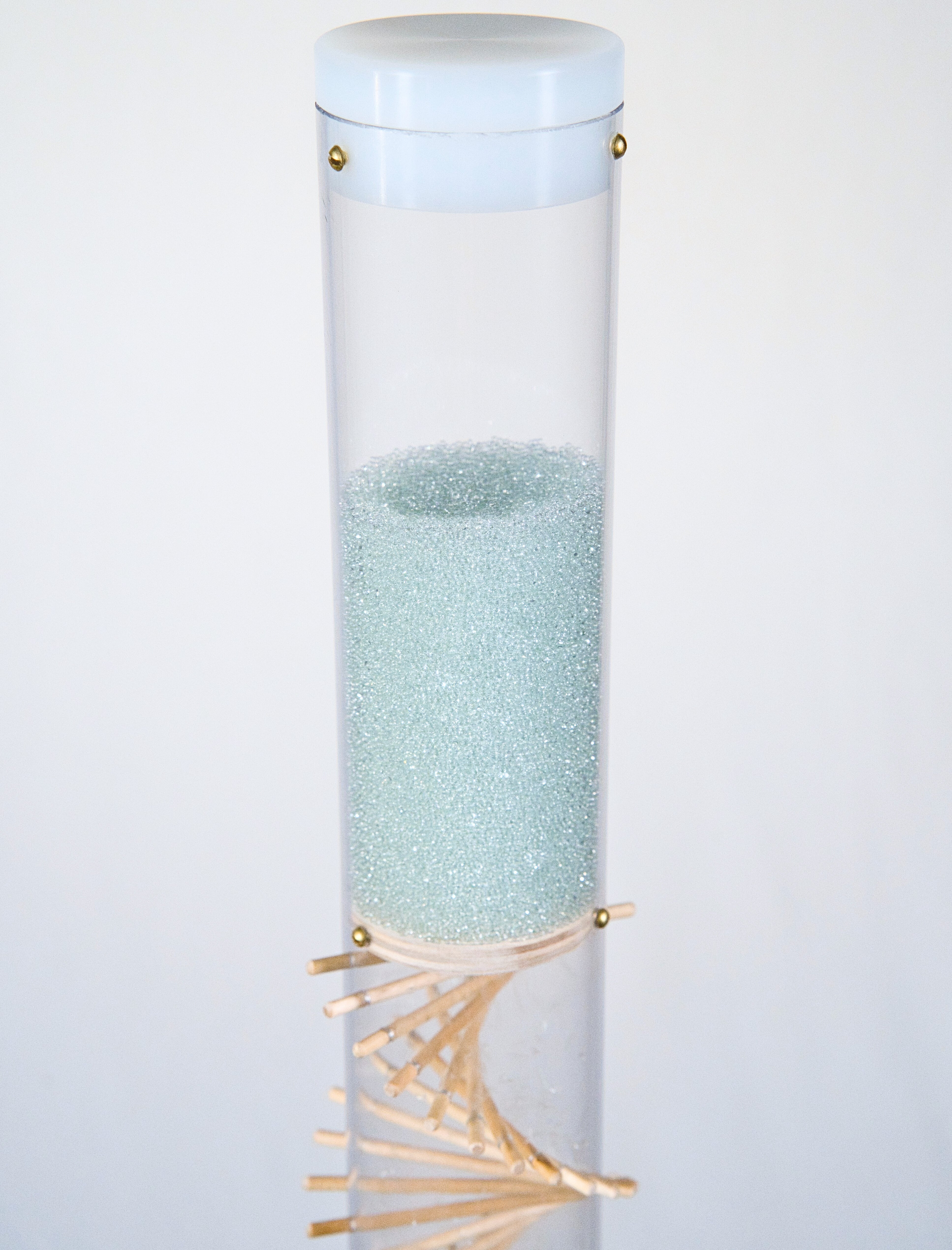 Small Spiral Sounds® Rainstick – Glass Microbeads – Medium Rain Sound — image 4