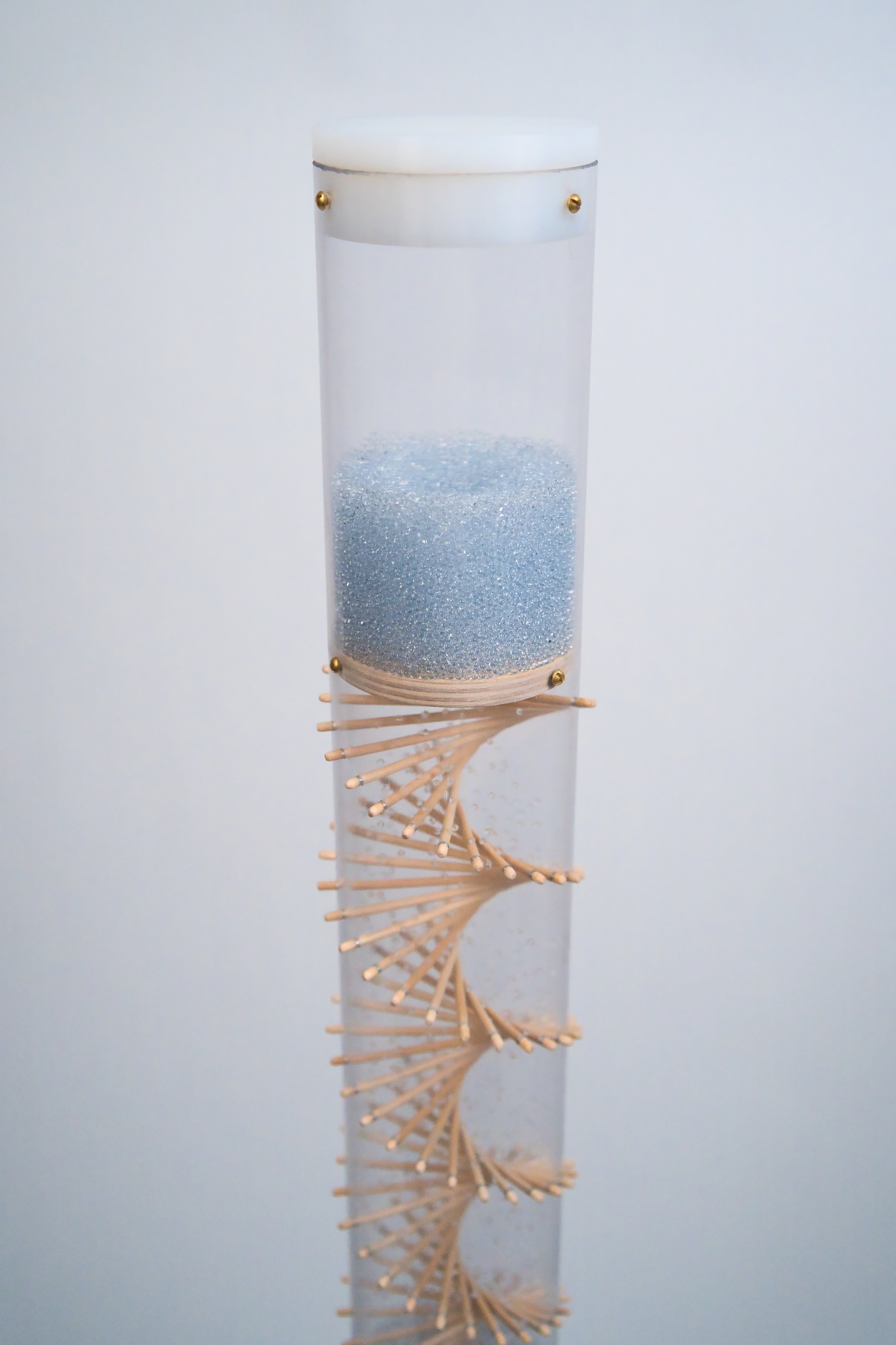 Midway Spiral Sounds® Rainstick – Crystalline Glass Beads – Loud Rain Sound — image 5