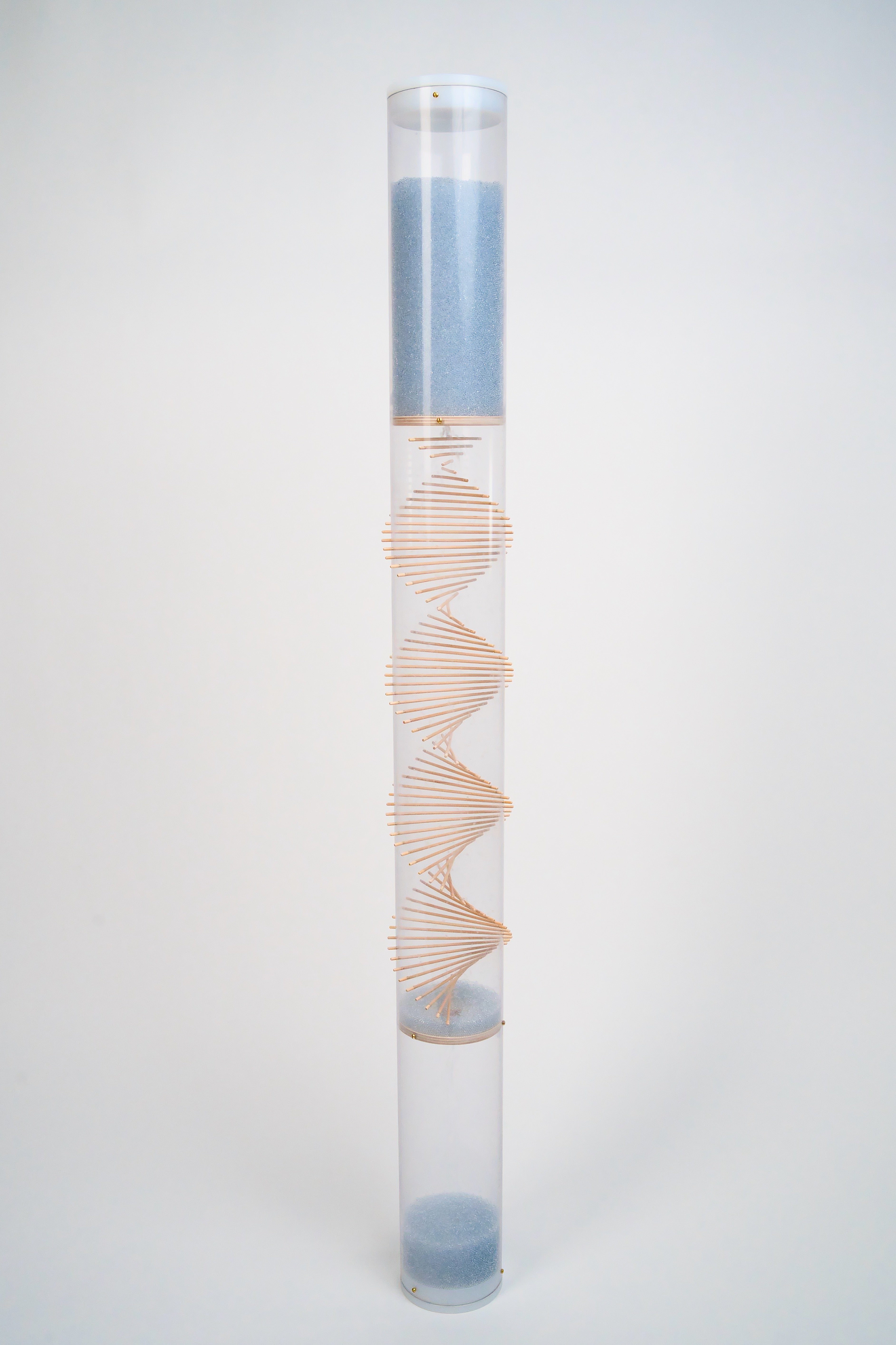 Extra Large Spiral Sounds® Rainstick – Crystalline Glass Beads – Loud Rain Sound — image 4