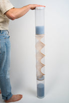 Extra Large Spiral Sounds® Rainstick – Crystalline Glass Beads – Loud Rain Sound — image 3